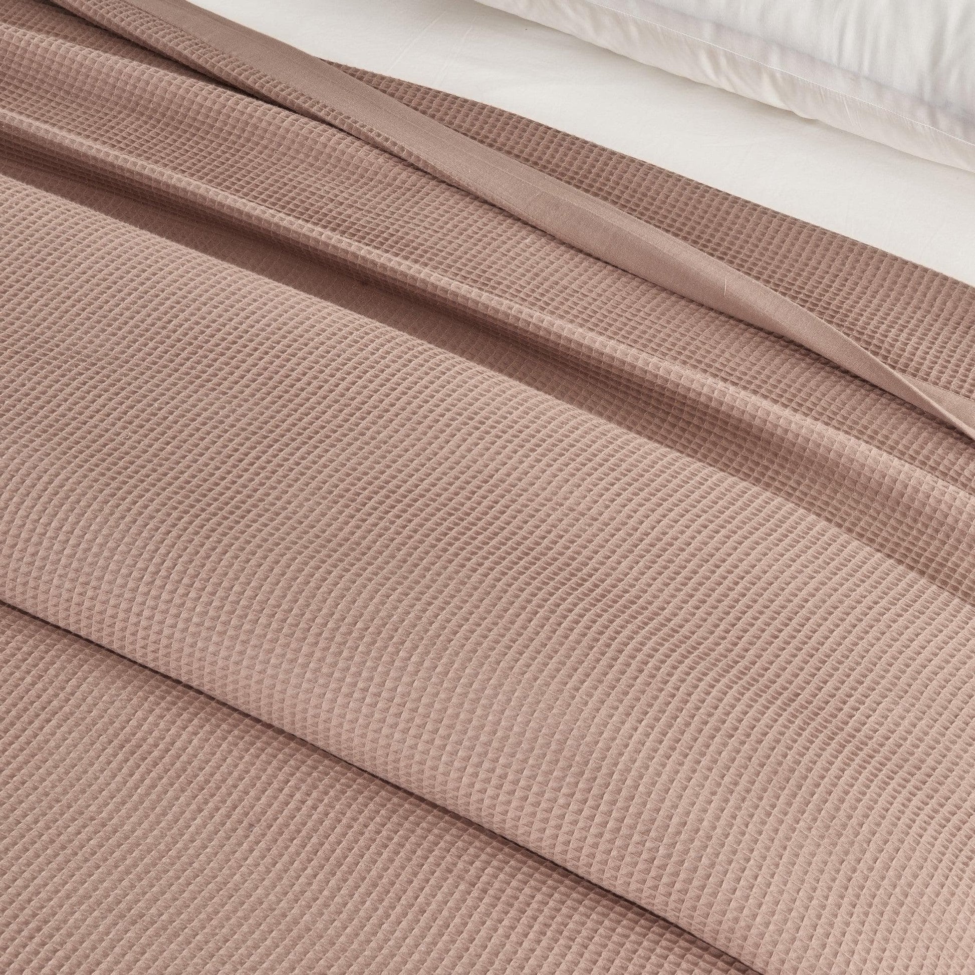 100% Cotton Small Waffle Weave Blanket