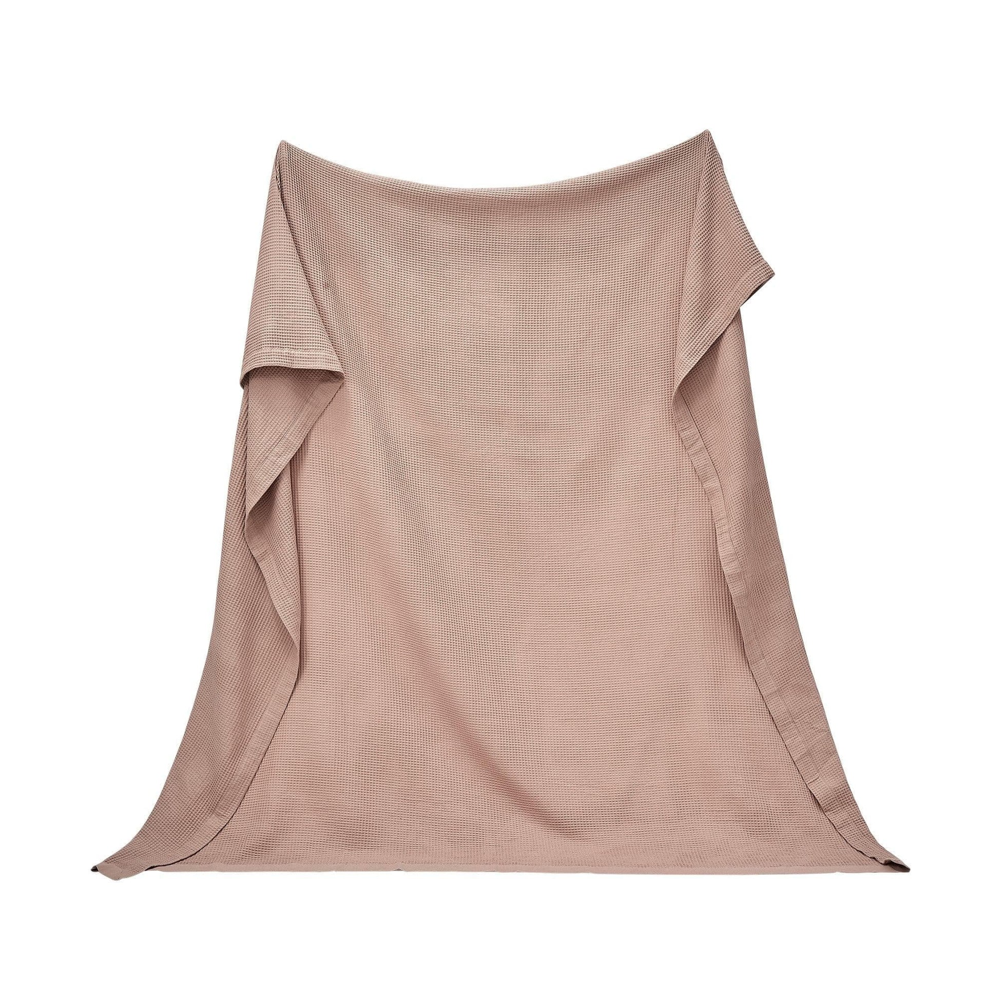 100% Cotton Small Waffle Weave Blanket