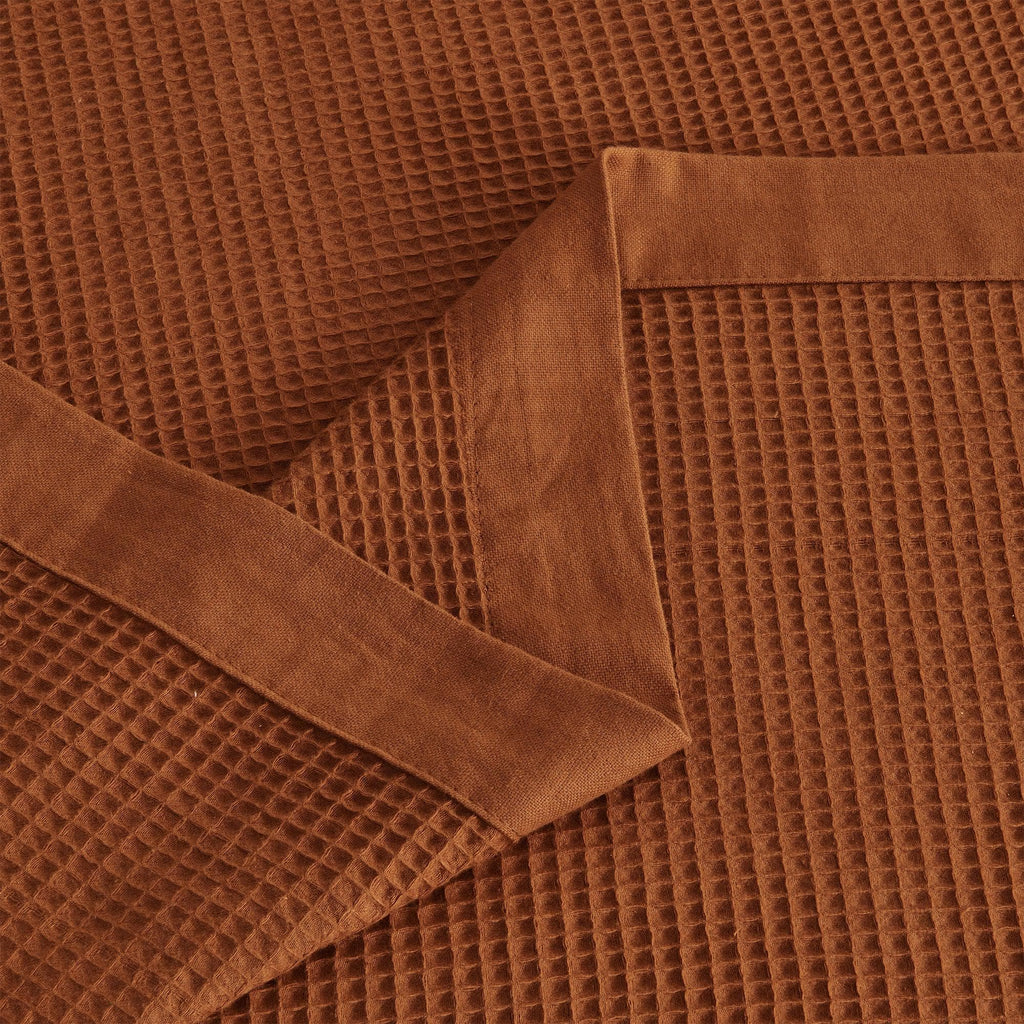 100% Cotton Small Waffle Weave Blanket