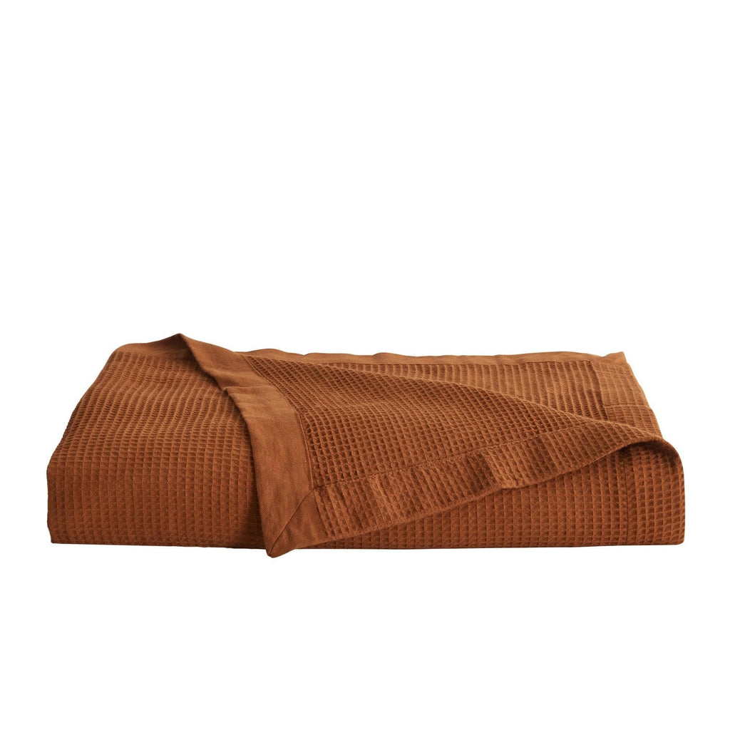 100% Cotton Small Waffle Weave Blanket
