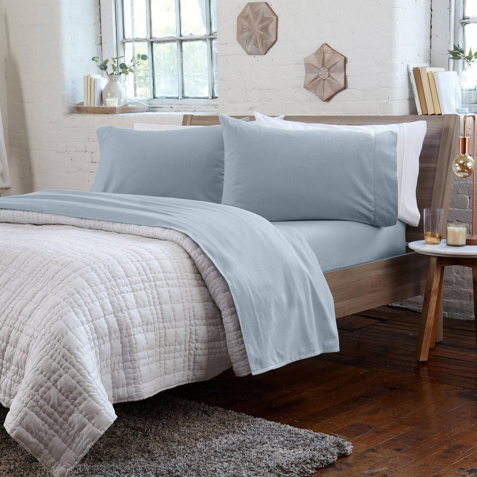 4-Piece Turkish Cotton Flannel Sheet - Raye Collection