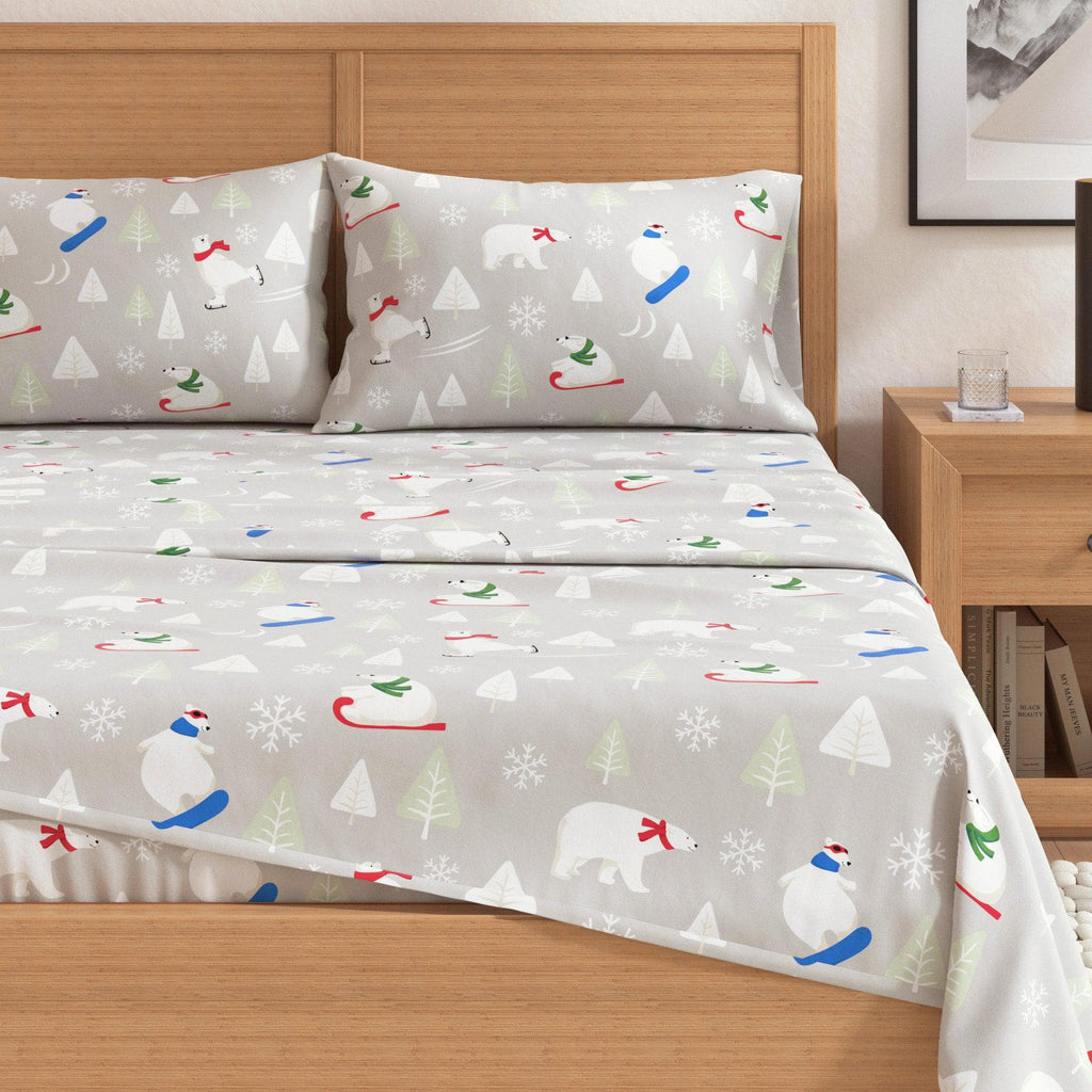 4-Piece Turkish Cotton Flannel Sheet - Stratton Collection