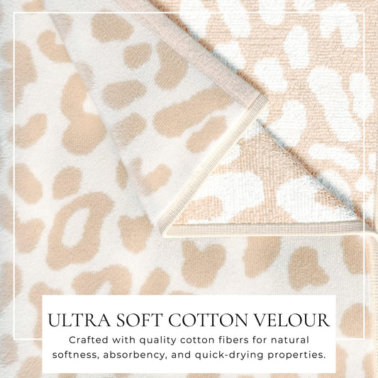 Oversized Retro Printed Beach Towel - St. Barts Collection - The Peony Haus