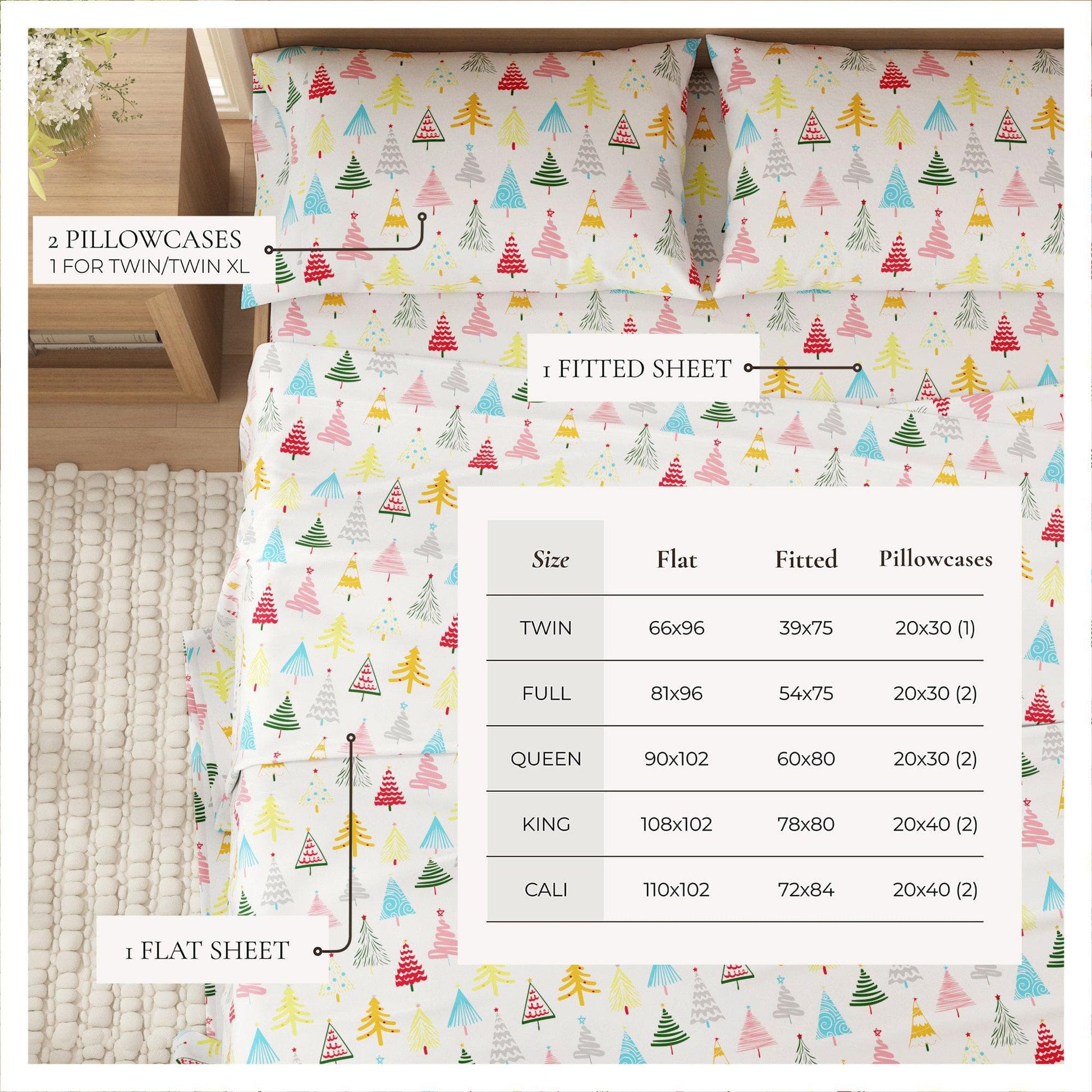 4-Piece Turkish Cotton Flannel Sheet - Whittaker Collection