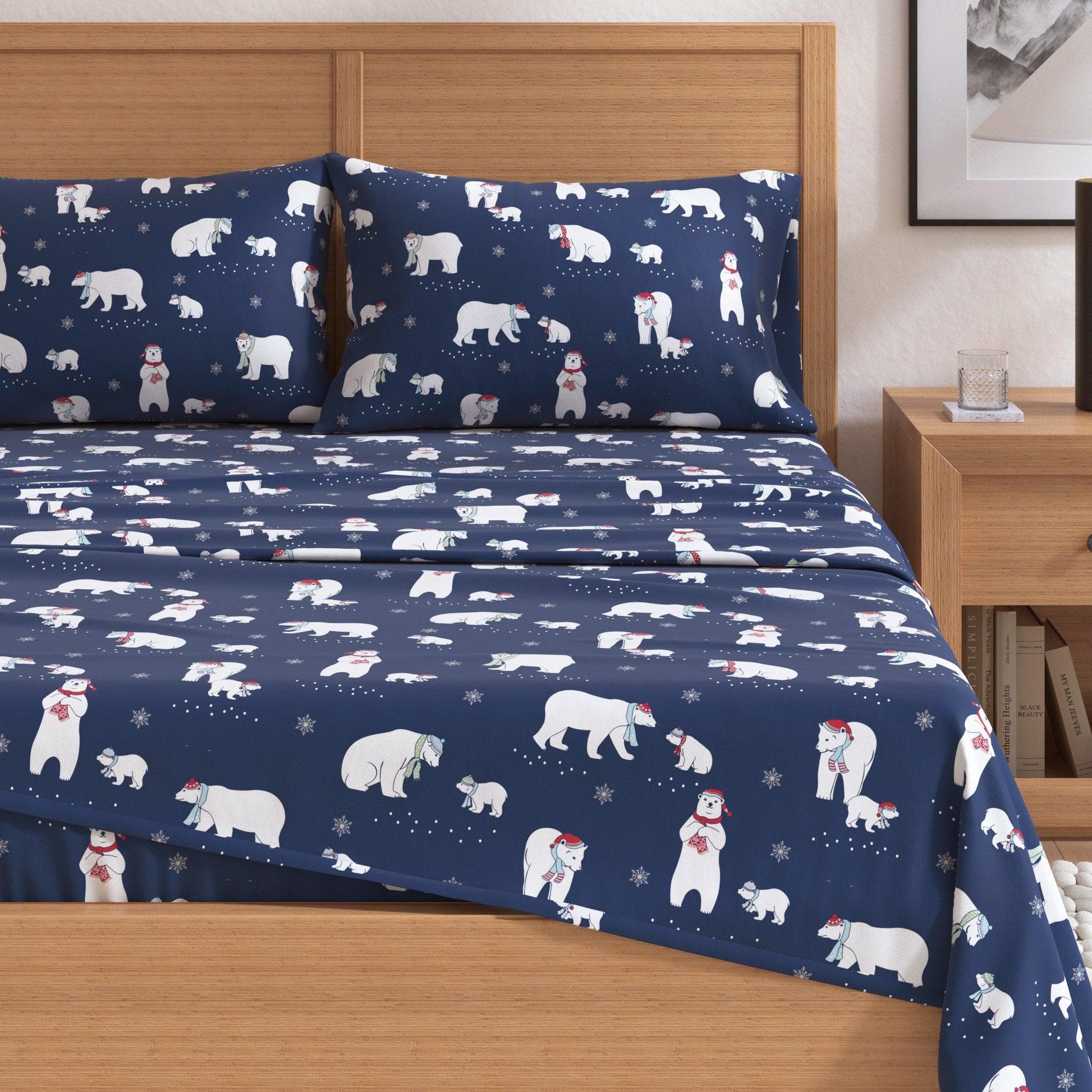 4-Piece Turkish Cotton Flannel Sheet - Whittaker Collection