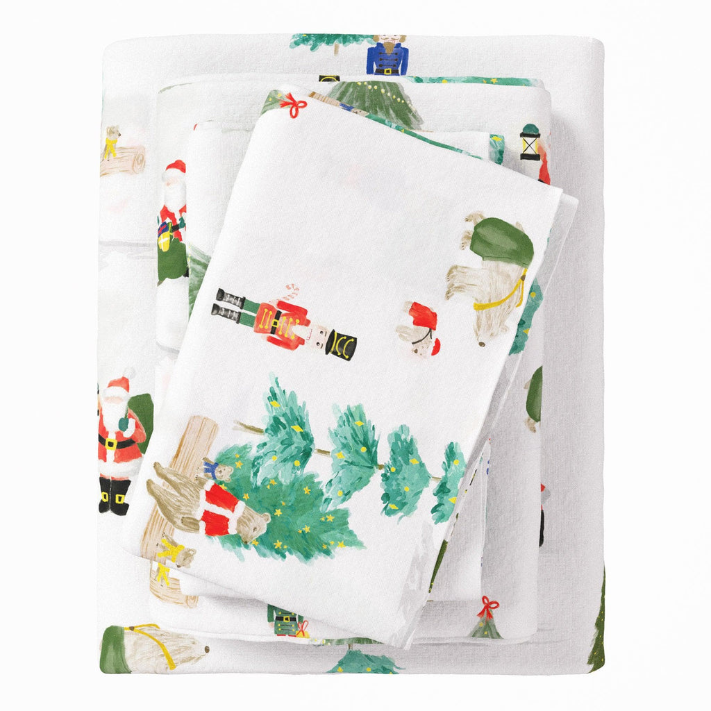 4-Piece Turkish Cotton Flannel Sheet - Whittaker Collection