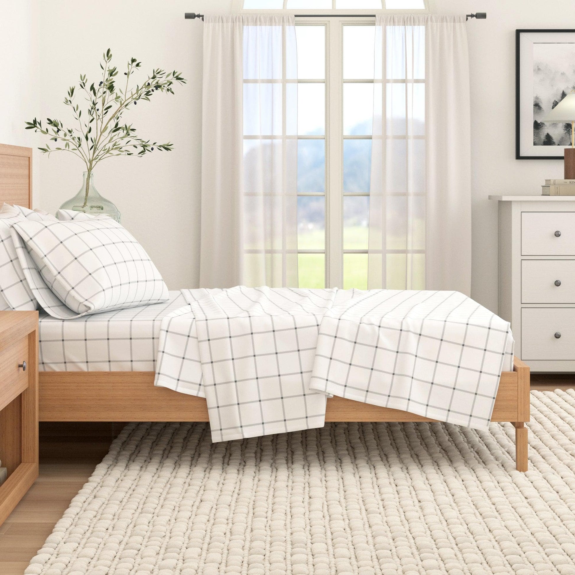 Turkish Cotton Flannel Sheet - Belle Collection