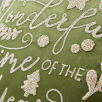 Holiday Throw Pillow - Jubilee Collection -  90% Cotton Cover