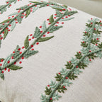 Holiday Throw Pillow - Jubilee Collection -  90% Cotton Cover