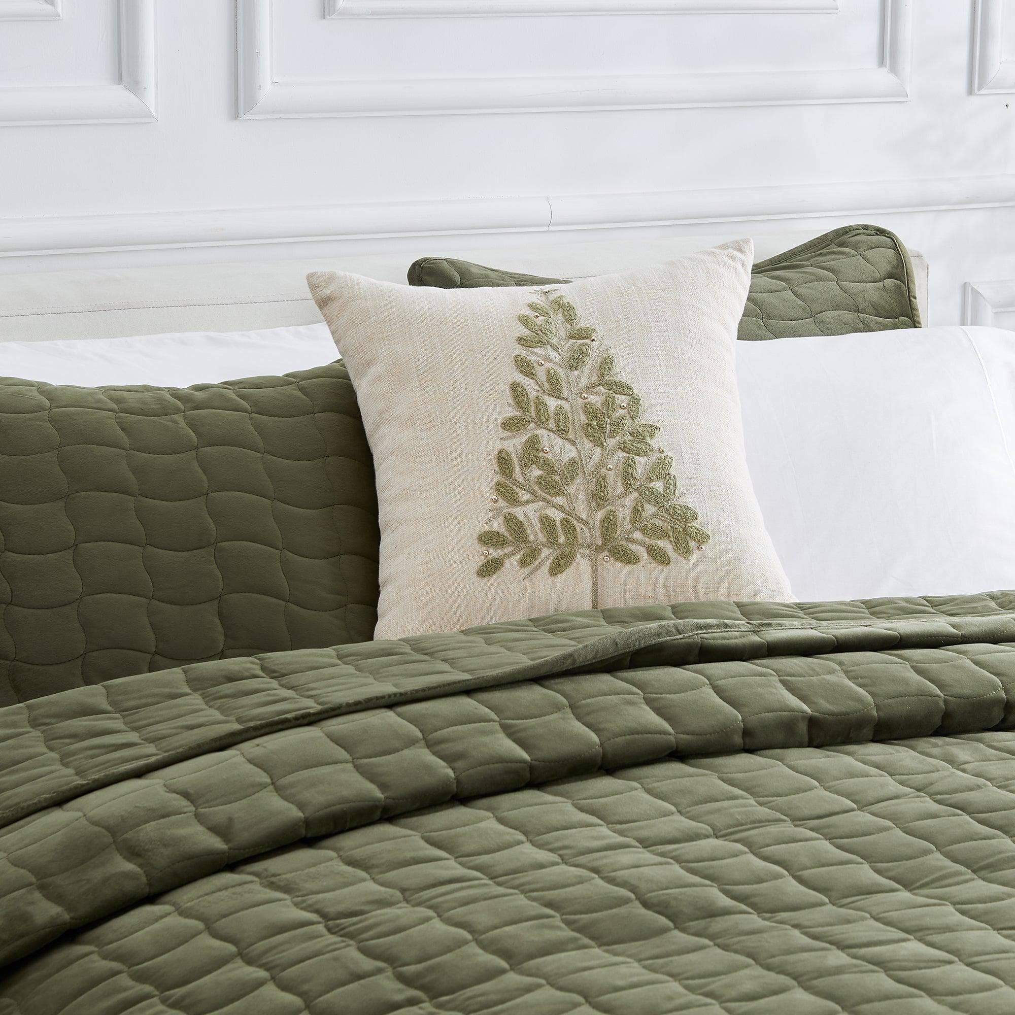 Holiday Throw Pillow - Jubilee Collection -  90% Cotton Cover