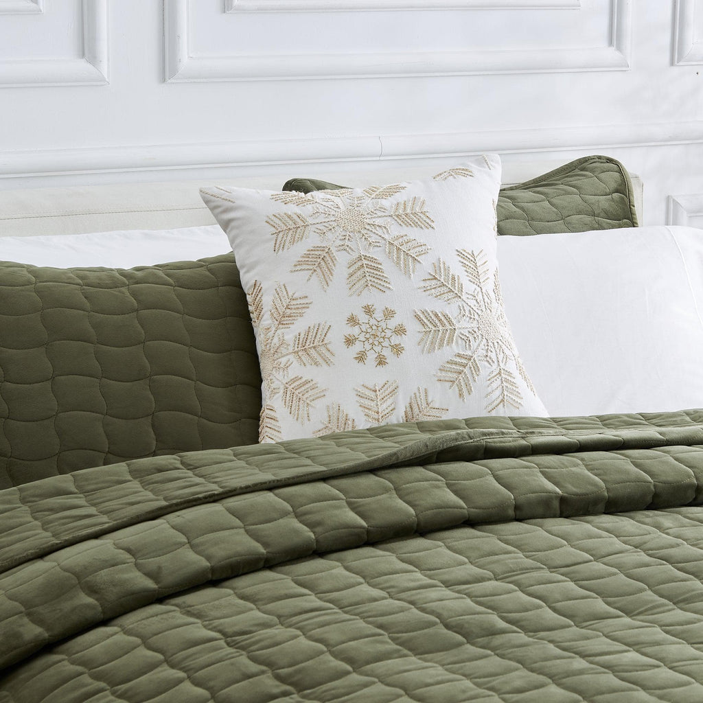 Holiday Throw Pillow - Jubilee Collection -  90% Cotton Cover