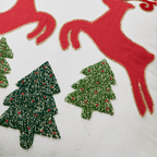 Holiday Throw Pillow - Jubilee Collection -  90% Cotton Cover