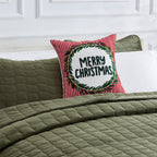 Holiday Throw Pillow - Jubilee Collection -  90% Cotton Cover