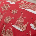 Holiday Throw Pillow - Jubilee Collection -  90% Cotton Cover