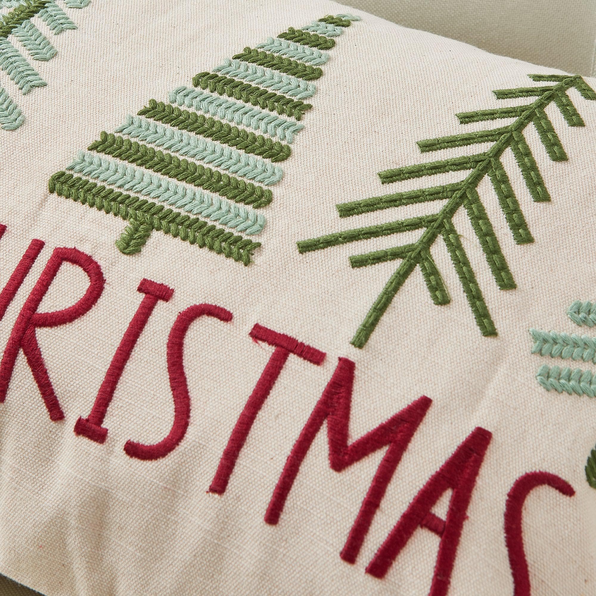Holiday Throw Pillow - Jubilee Collection -  90% Cotton Cover