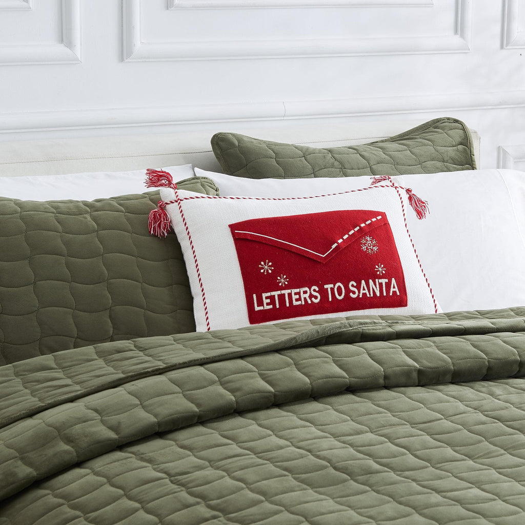 Holiday Throw Pillow - Jubilee Collection -  90% Cotton Cover