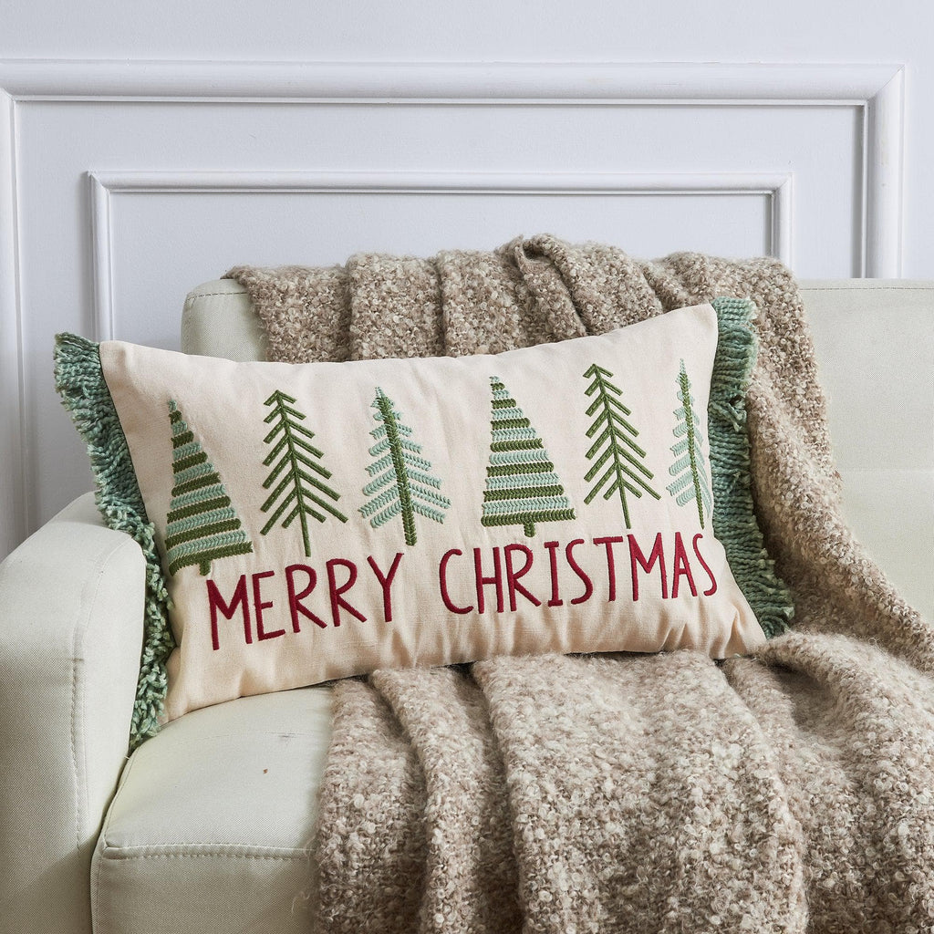 Holiday Throw Pillow - Jubilee Collection -  90% Cotton Cover