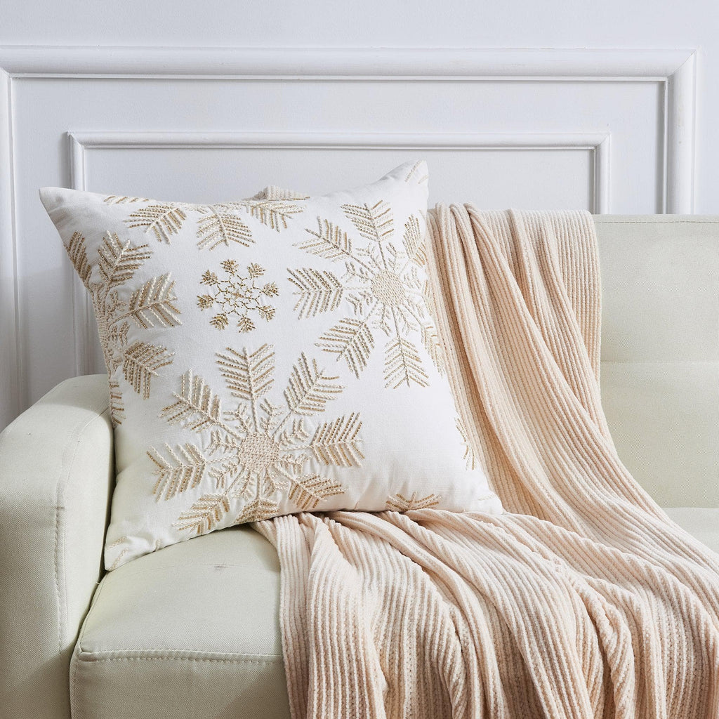 Holiday Throw Pillow - Jubilee Collection -  90% Cotton Cover