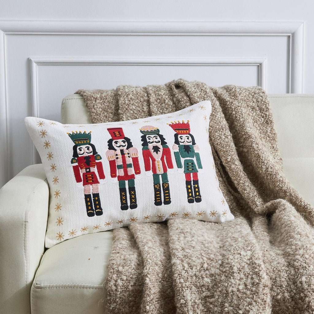 Holiday Throw Pillow - Jubilee Collection -  90% Cotton Cover