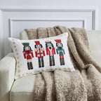 Holiday Throw Pillow - Jubilee Collection -  90% Cotton Cover