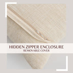 Holiday Throw Pillow - Jubilee Collection -  90% Cotton Cover