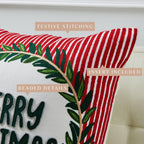 Holiday Throw Pillow - Jubilee Collection -  90% Cotton Cover