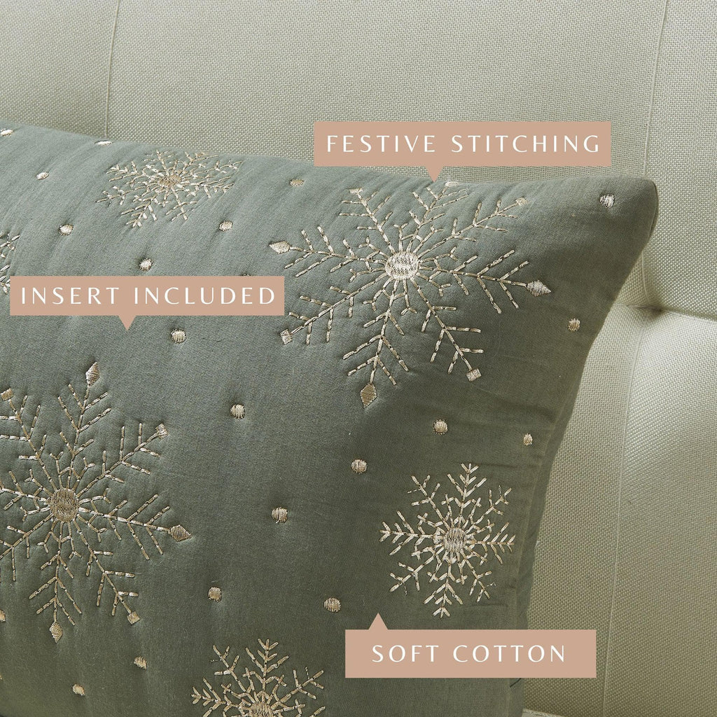 Holiday Throw Pillow - Jubilee Collection -  90% Cotton Cover