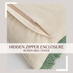 Holiday Throw Pillow - Jubilee Collection -  90% Cotton Cover