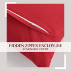 Holiday Throw Pillow - Jubilee Collection -  90% Cotton Cover