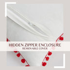 Holiday Throw Pillow - Jubilee Collection -  90% Cotton Cover