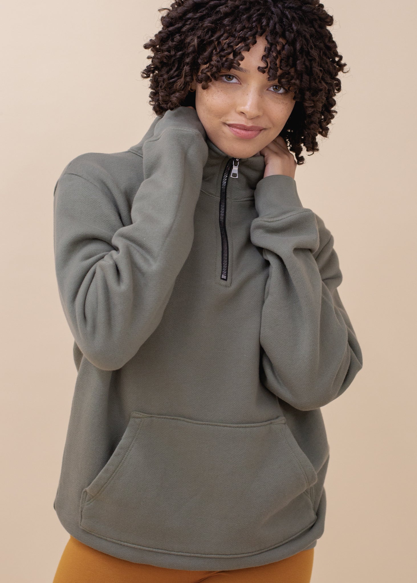 Half Zip Sweatshirt - unisex