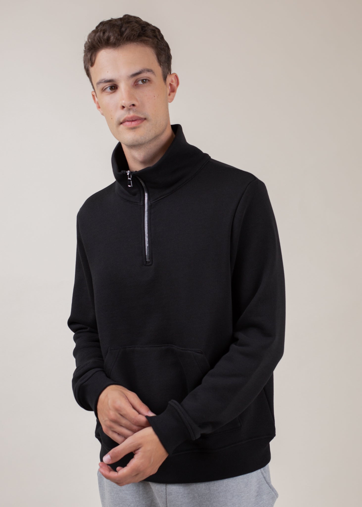 Half Zip Sweatshirt - unisex
