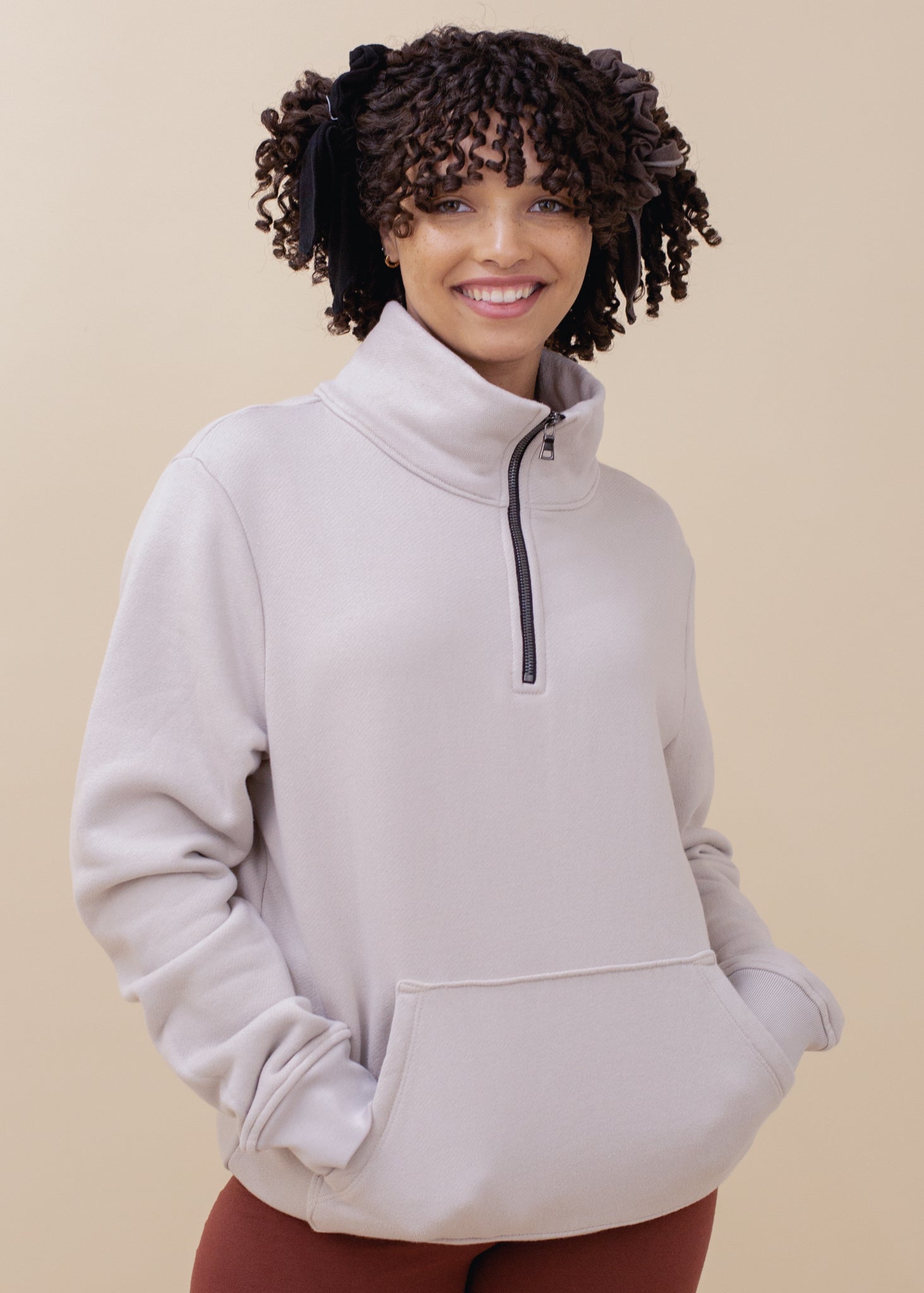 Half Zip Sweatshirt - unisex