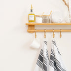 Striped Kitchen Towels - The Peony Haus