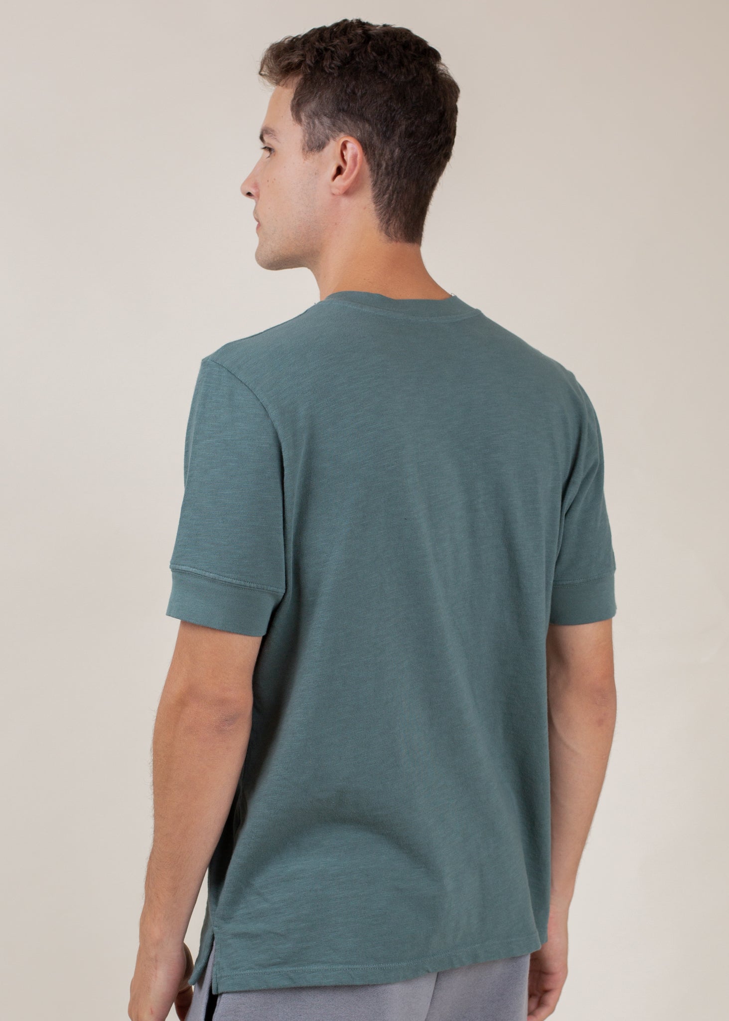 Short Sleeve Henley