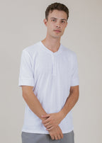 Short Sleeve Henley