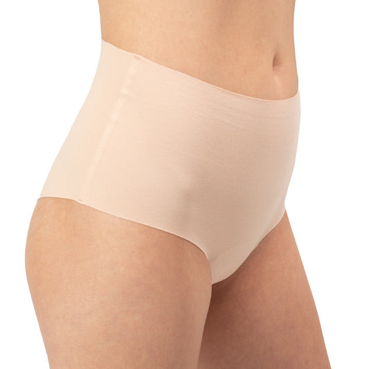 Organic Cotton No Show High Waist Hipster - The Peony Haus