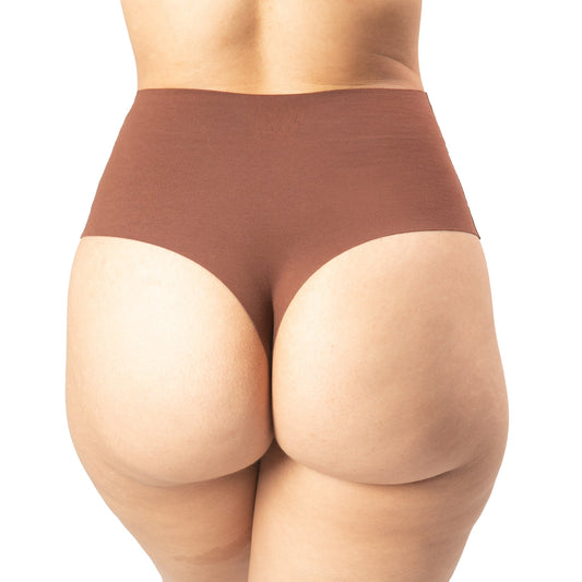 High Rise Thong 3 Pack [Dark Neutrals] - The Peony Haus