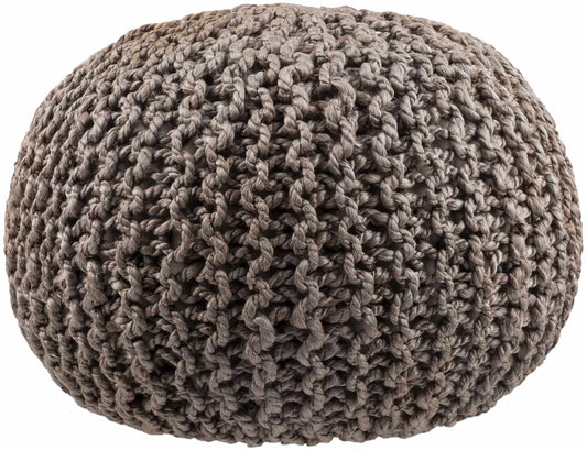 Hauenstein Knitted Jute Pouf - The Peony Haus