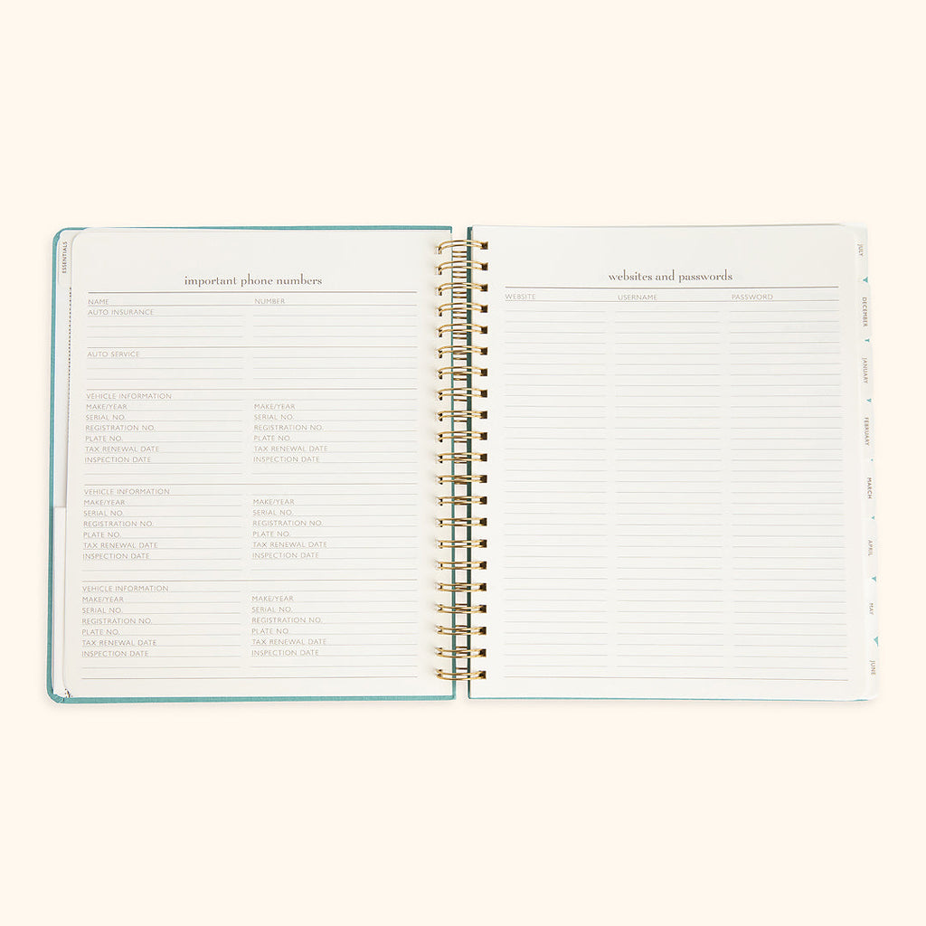 Home Office Yearly Planner 2026