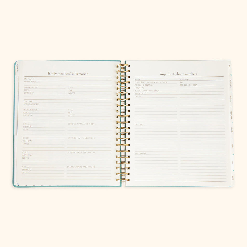 Home Office Yearly Planner 2026