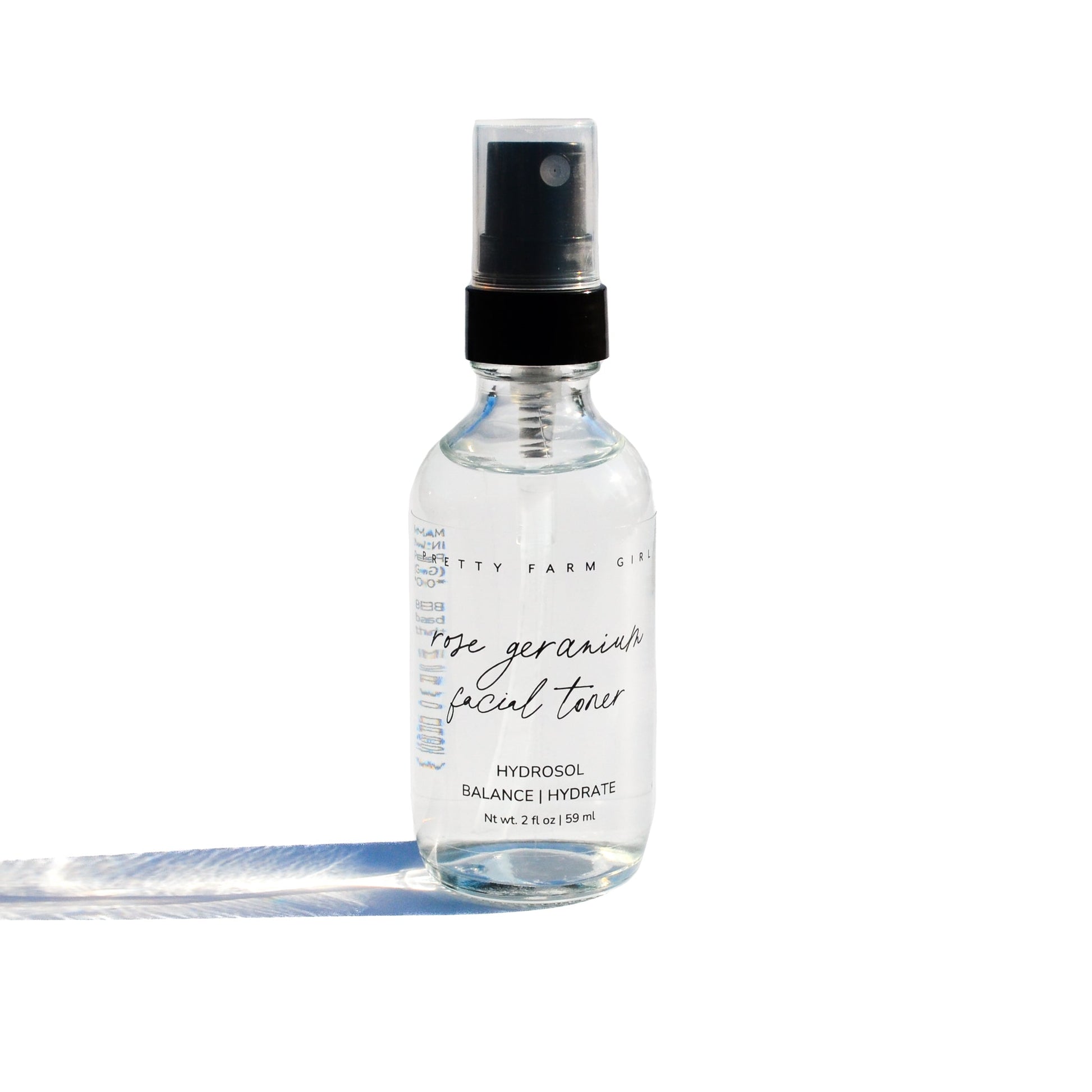 Organic Rose Geranium Facial Toner