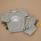 Farm Fresh Christmas Trees Organic Cotton 2pc Jogger Set *3-6 months left - 95%