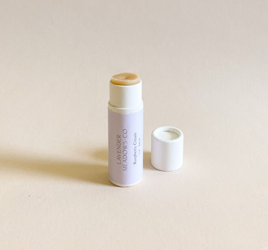 Raspberry Cream Lip Balm - The Peony Haus