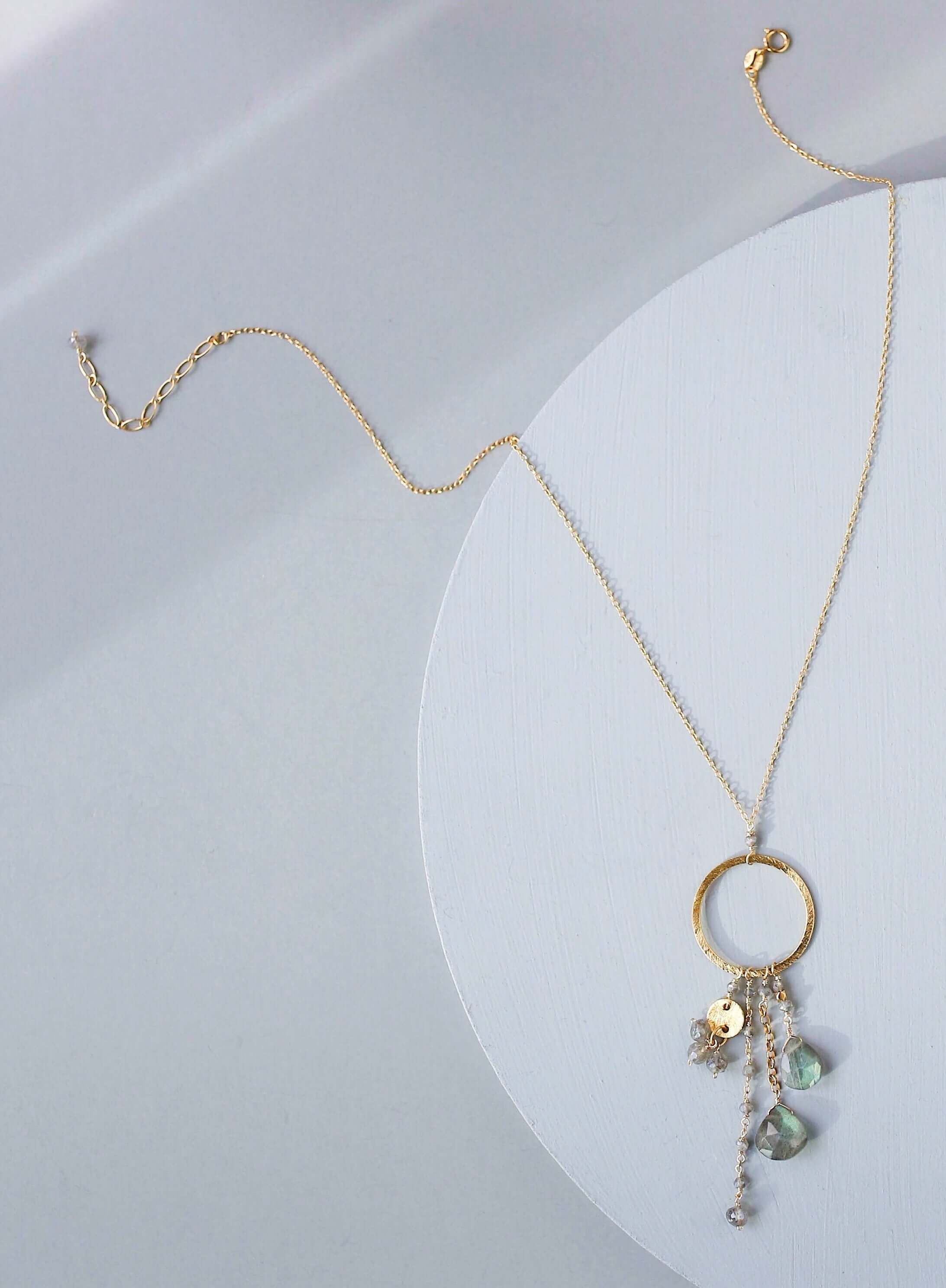 The Ammil Necklace - Labradorite