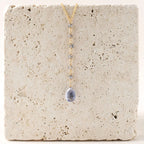 Tanzanite Quartz Yoga Pendant