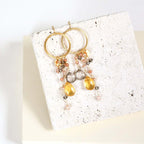 Amethyst & Citrine Ammil Earrings