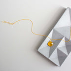 Yellow Chalcedony Pendant