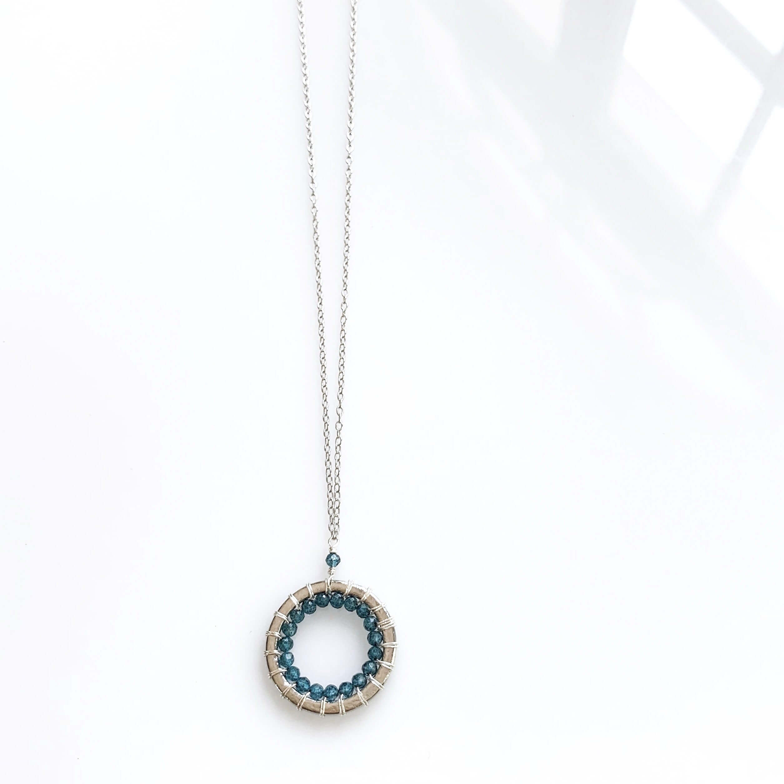 Halo Mini Silver Pendants