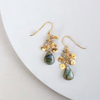 The Aurora Earring - Labradorite